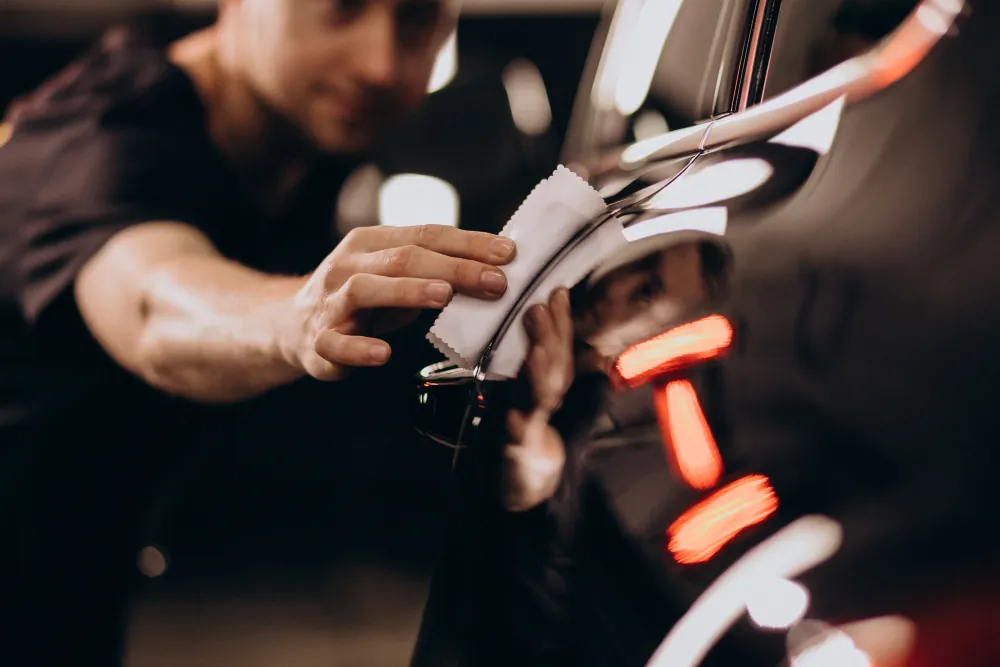 Aplicare coating ceramic profesional pe caroserie auto — ALN Detailing Iași